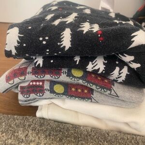 Hanna Andersson Organic Cotton pj sets size 8